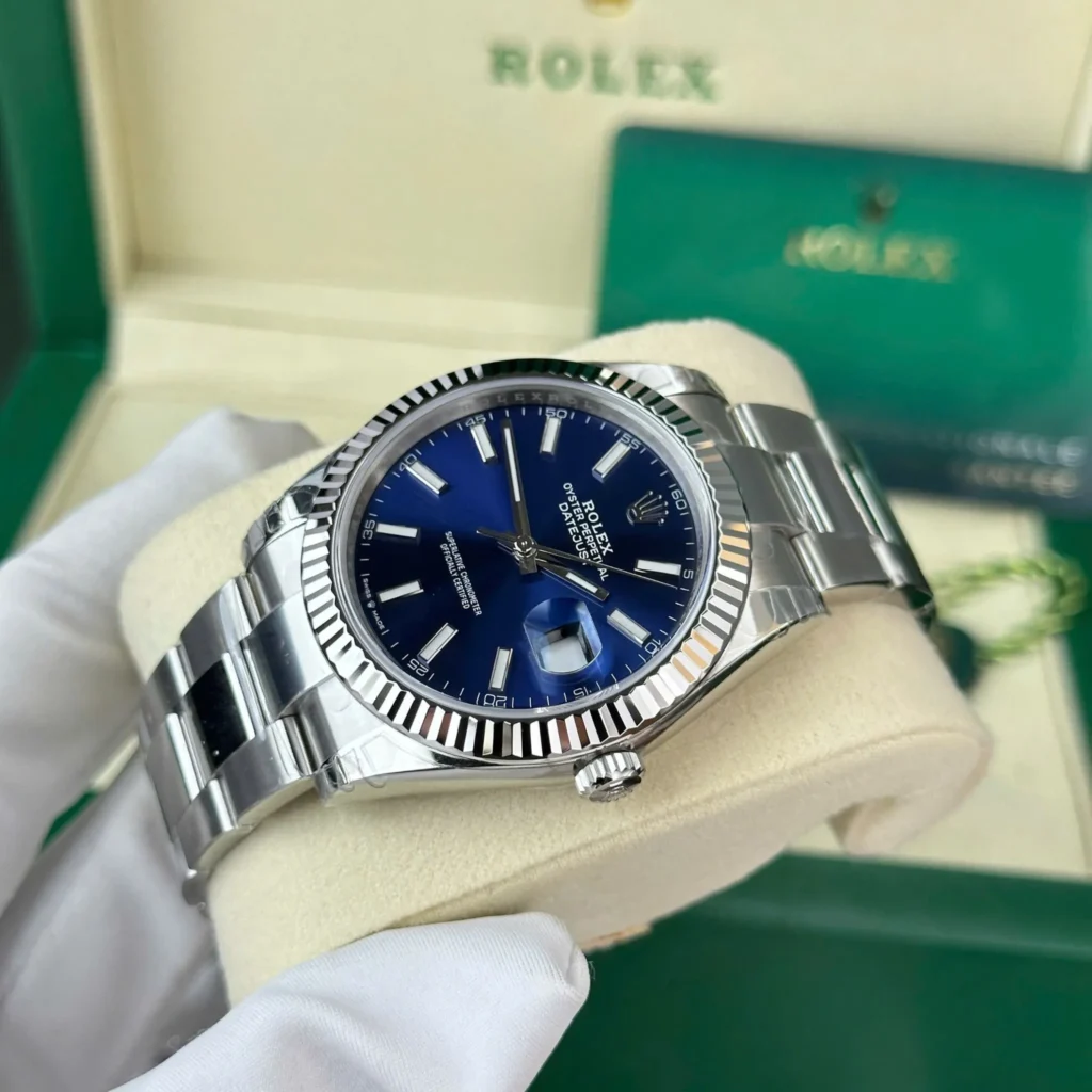 Super Clone Rolex Datejust Blue Dial 126334-0001 41 mm