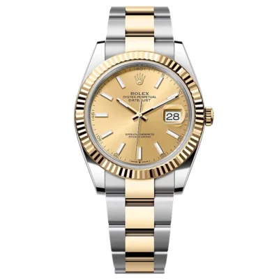Super Clone Rolex Datejust Champagne Dial 126333-0009 41 mm
