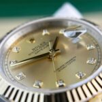 Super Clone Rolex Datejust Champagne Diamond Dial 126333-0012 41 mm