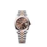 Super Clone Rolex Datejust mit schokoladenbraunem Zifferblatt 126201 Jubilee-Band 36 mm