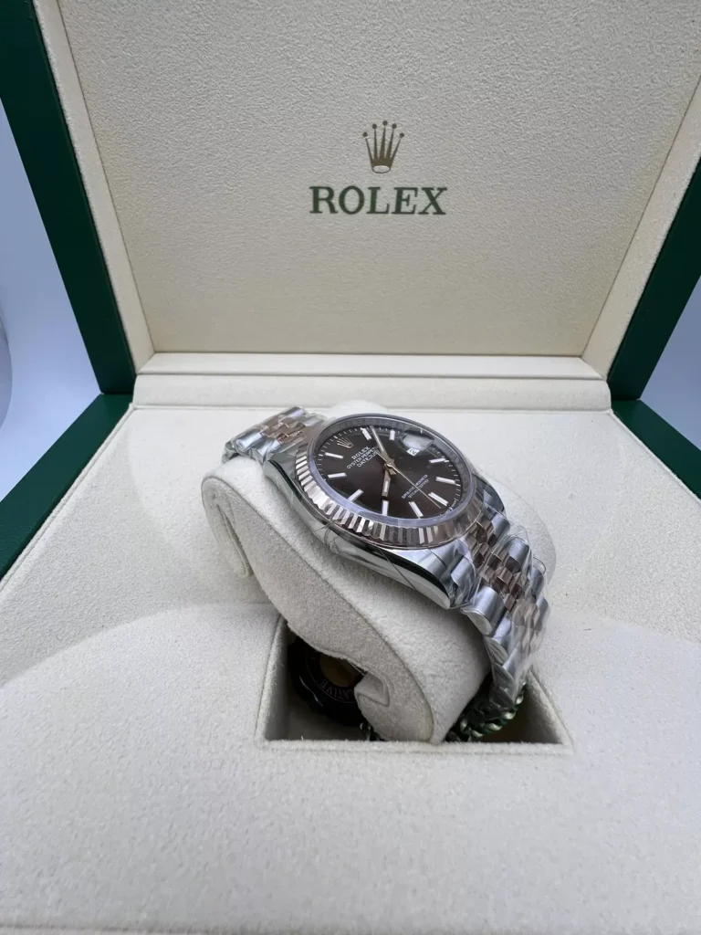 Super Clone Rolex Datejust Chocolate Dial 126231 Jubilee 36 mm – Swiss SuperClone