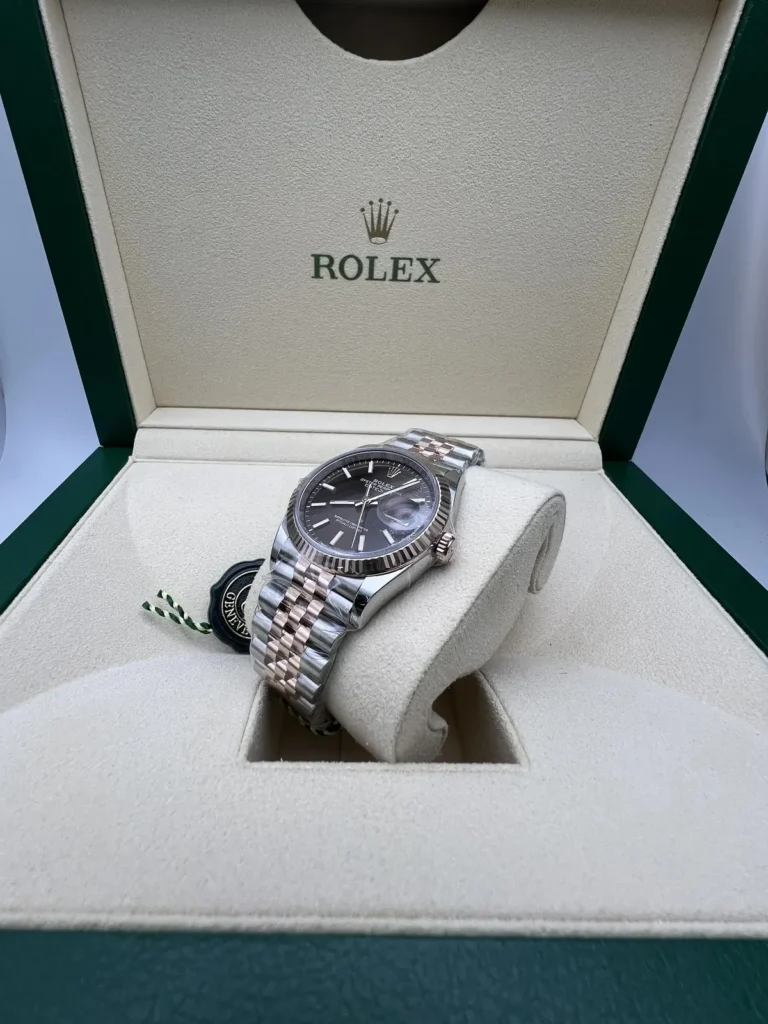 Super Clone Rolex Datejust Chocolate Dial 126231 Jubilee 36 mm – Swiss SuperClone