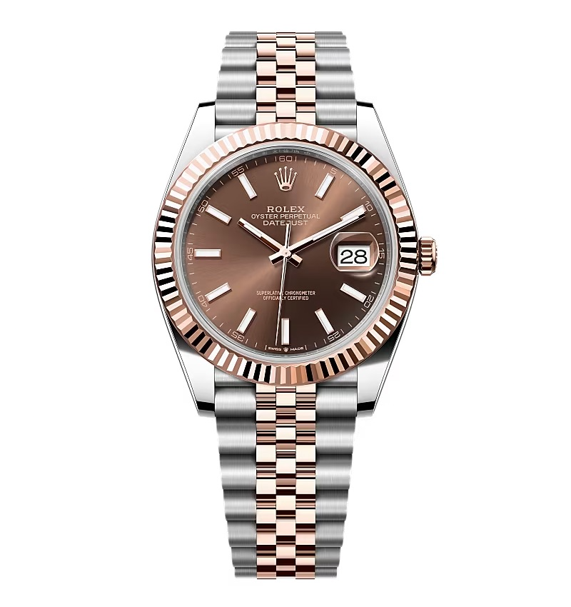 Super Clone Rolex Datejust Chocolate Dial 126331 Jubilee 41 mm – Swiss SuperClone