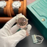 Super Clone Rolex Datejust Chocolate Dial 126331 Jubilee 41 mm – Swiss SuperClone