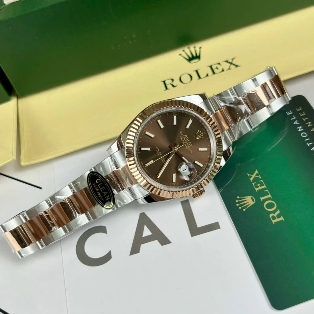 Super Clone Rolex Datejust Chocolate Dial 126331 Oyster 41 mm – Swiss SuperClone