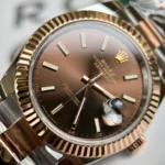 Super Clone Rolex Datejust Chocolate Dial 126331 Oyster 41 mm – Swiss SuperClone