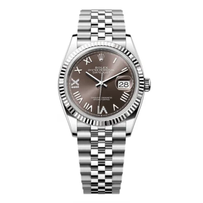 Super Clone Rolex Datejust Dark Grey Dial Dial 126234-0071 36 mm