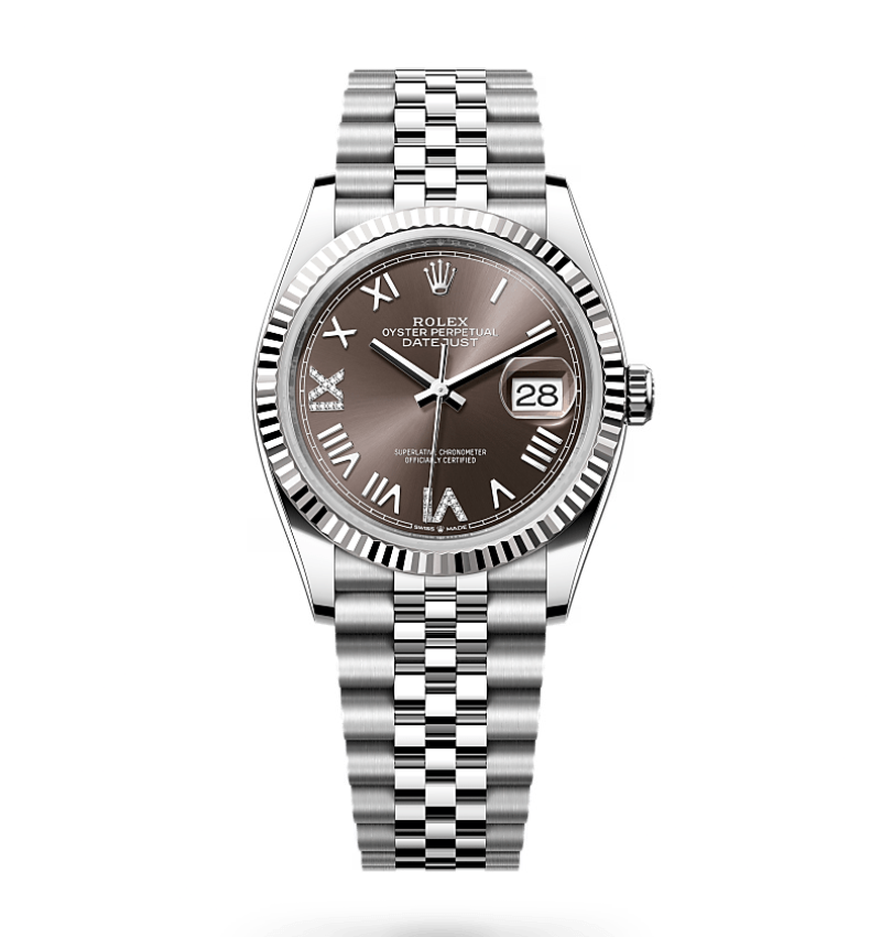 Super Clone Rolex Datejust Dark Grey Dial Dial 126234-0071 36 mm