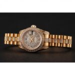 Super Clone Rolex Datejust Gold Dial 1453955 21 mm – Swiss SuperClone