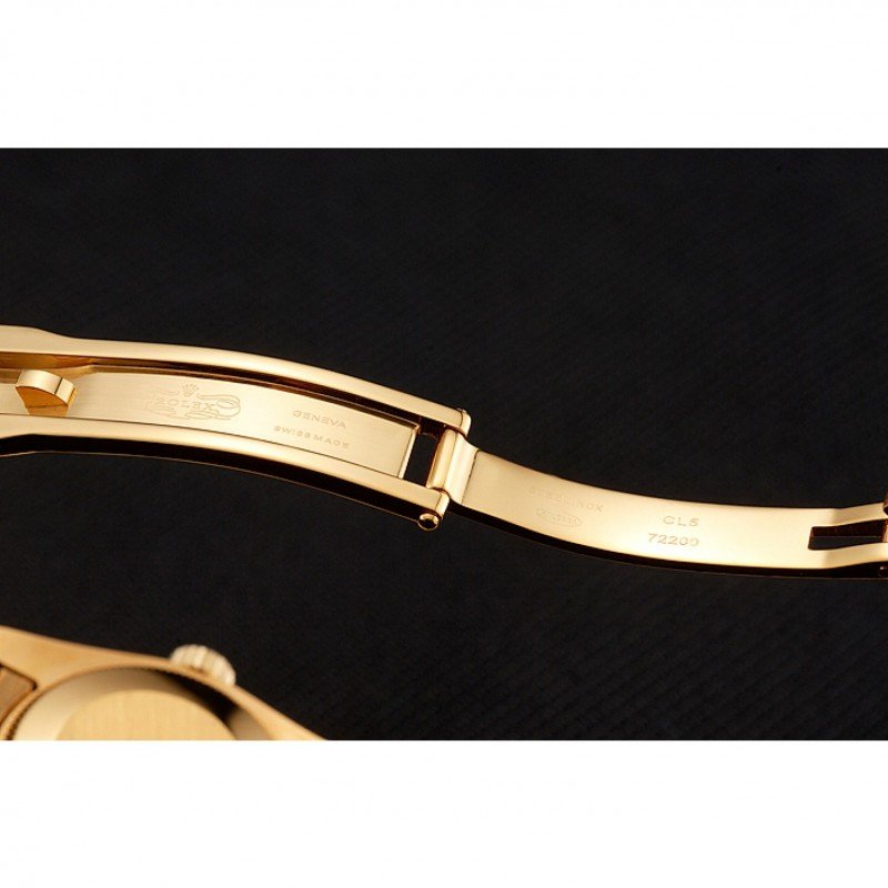 Super Clone Rolex Datejust Gold Dial 1454096 28 mm