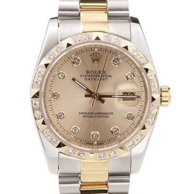 Super Clone Rolex Datejust Gold Dial SRL41 36 mm