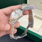 Super Clone Rolex Datejust Mother of Pearl Diamond Dial 126283RBR-0009 36 mm