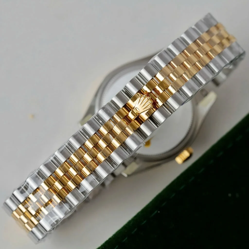 Super Clone Rolex Datejust Olive Green Diamond Dial 278273-0030 31 mm