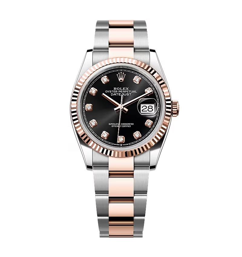 Super Clone Rolex Datejust Pink Dial 126231-0020 36 mm