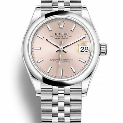 Super Clone Rolex Datejust Pink Dial 278240 31 mm
