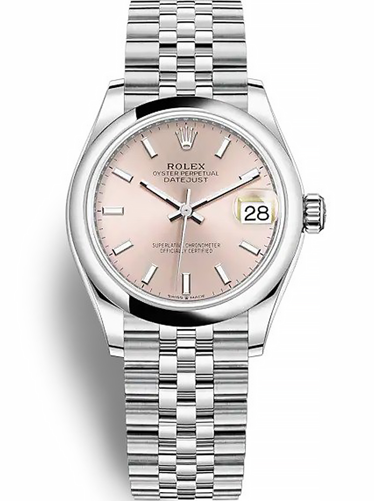 Super Clone Rolex Datejust Pink Dial 278240 31 mm – Swiss SuperClone