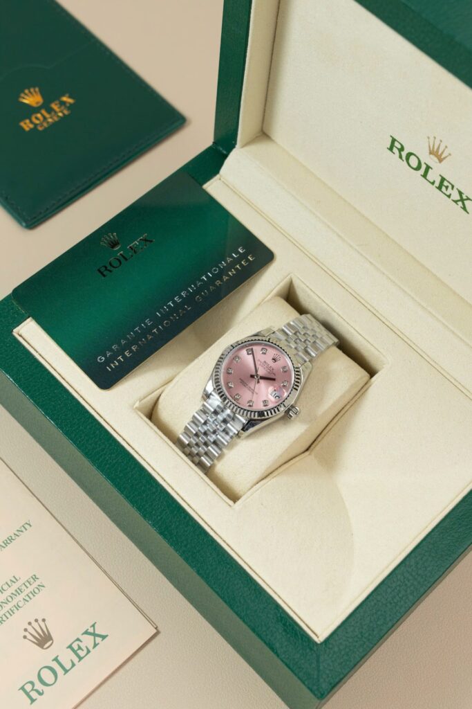 Super Clone Rolex Datejust Pink Diamond Dial 278274-0032 31 mm