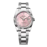 Super Clone Rolex Datejust Pink Roman Dial 126234-0032 36 mm – Swiss SuperClone