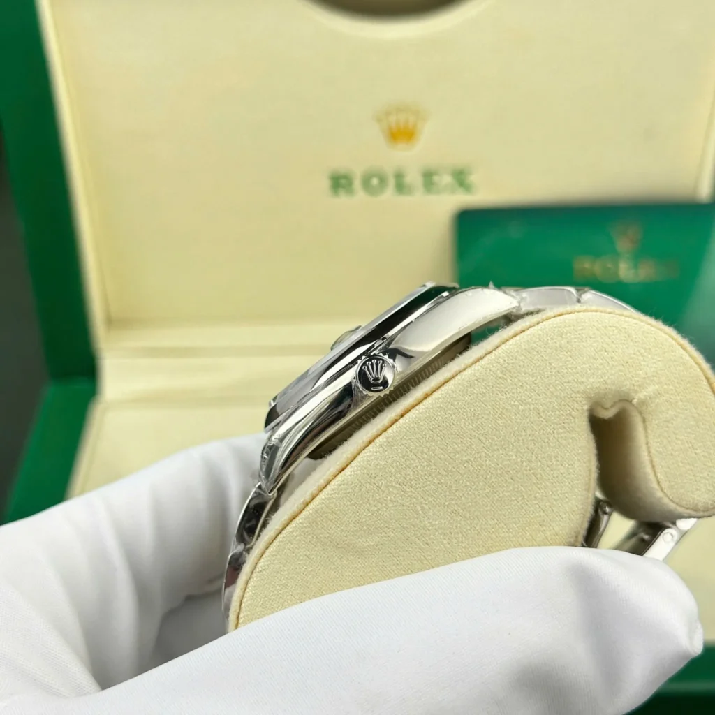 Super Clone Rolex Datejust Rhodium Dial 126300 “Wimbledon” Oyster 41 mm – Swiss SuperClone