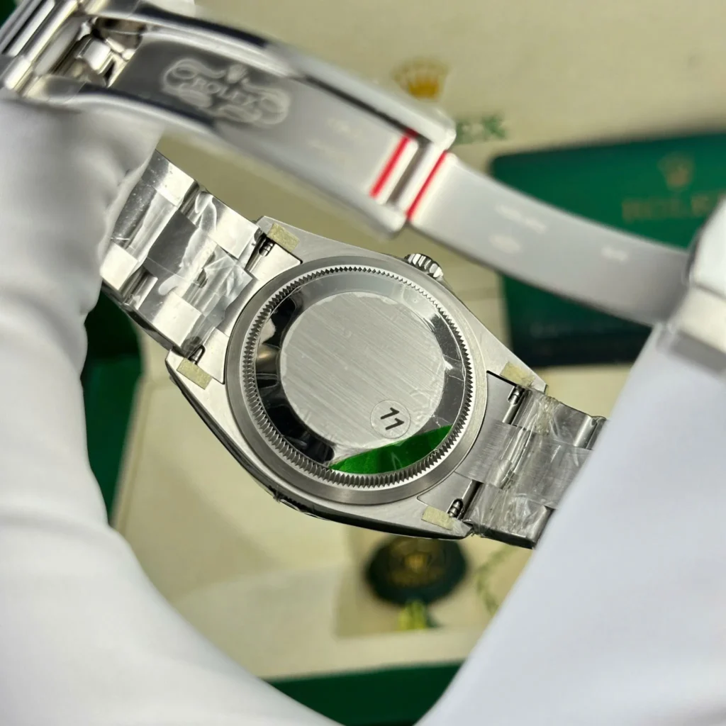 Super Clone Rolex Datejust Rhodium Dial 126300 “Wimbledon” Oyster 41 mm – Swiss SuperClone