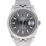 Super Clone Rolex Datejust Rhodium Dial 126334 Jubilee 41 mm – Swiss SuperClone