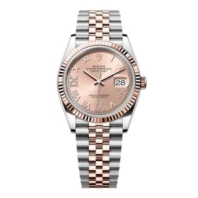 Super Clone Rolex Datejust Rosé Dial 126231-0027 36 mm
