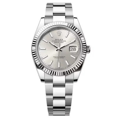 Super Clone Rolex Datejust Silver Dial 126334-0003 41 mm