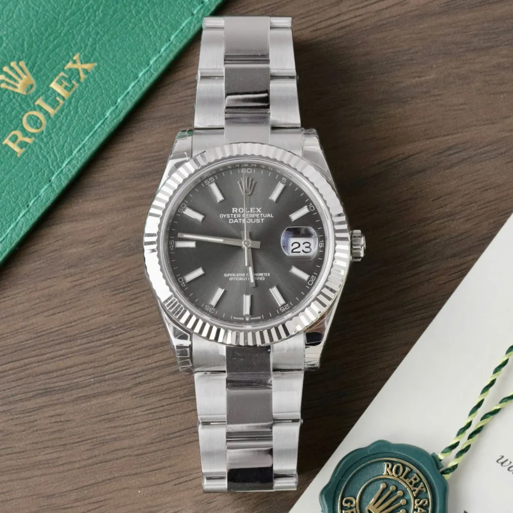 Super Clone Rolex Datejust Slate Dial 126334-0013 41 mm