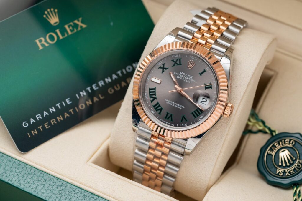Super Clone Rolex Datejust Slate Roman Dial 126331-0016 41 mm