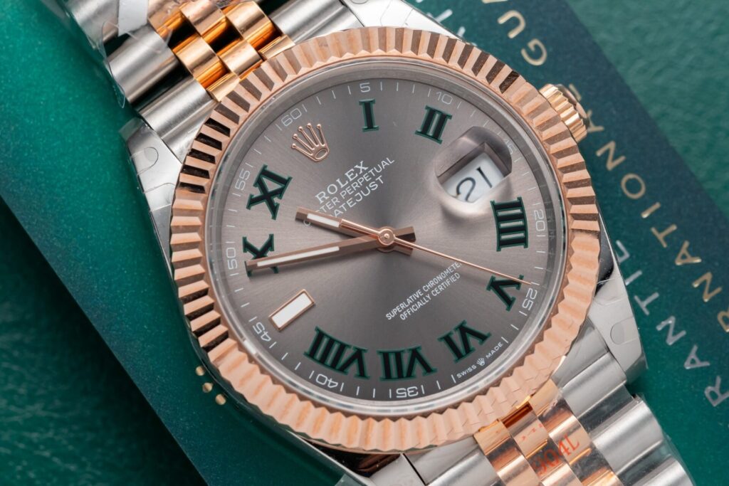 Super Clone Rolex Datejust Slate Roman Dial 126331-0016 41 mm