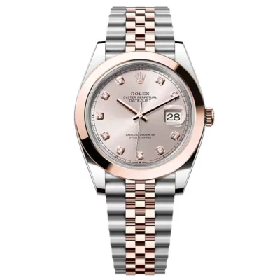 Super Clone Rolex Datejust Sundust Diamond Dial 126301-0008 41 mm
