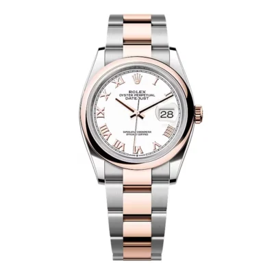 Super Clone Rolex Datejust White Dial 126201-0016 36 mm