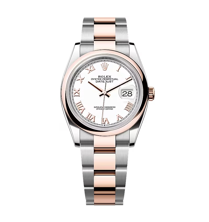Super Clone Rolex Datejust White Dial 126201-0016 36 mm – Swiss SuperClone