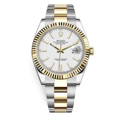 Super Clone Rolex Datejust White Dial 126333-0015 41 mm