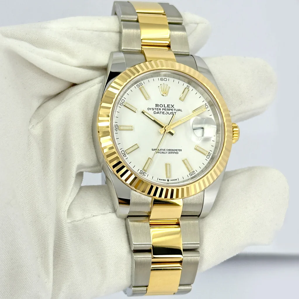 Super Clone Rolex Datejust White Dial 126333-0015 41 mm