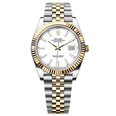 Super Clone Rolex Datejust White Dial 126333-0016 41 mm