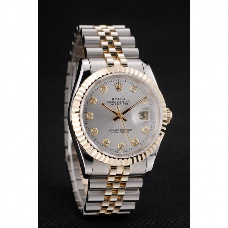 Super Clone Rolex Datejust White Dial SRL10 36 mm