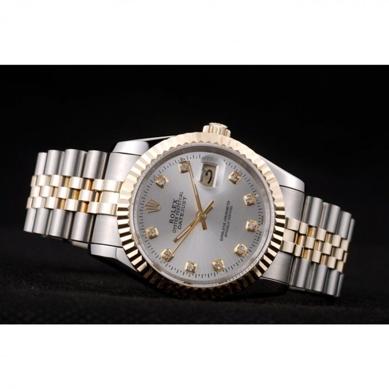 Super Clone Rolex Datejust White Dial SRL10 36 mm