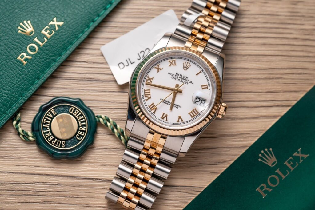 Super Clone Rolex Datejust White Roman Dial 126231-0015 36 mm – Swiss SuperClone