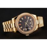 Super Clone Rolex Day-Date Black Dial 1454101 36 mm – Swiss SuperClone