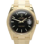 Super Clone Rolex Day-Date Black Dial 228238 40 mm – Swiss SuperClone