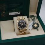Super Clone Rolex Day-Date Black Dial 228238 40 mm – Swiss SuperClone
