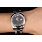 Super Clone Rolex Day-Date Black Dial 80294 40 mm