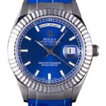 Super Clone Rolex Day-Date Blue Dial 621490 35 mm – Swiss SuperClone