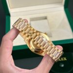 Super Clone Rolex Day-Date Champagne Diamond Dial 228238-0005 40 mm