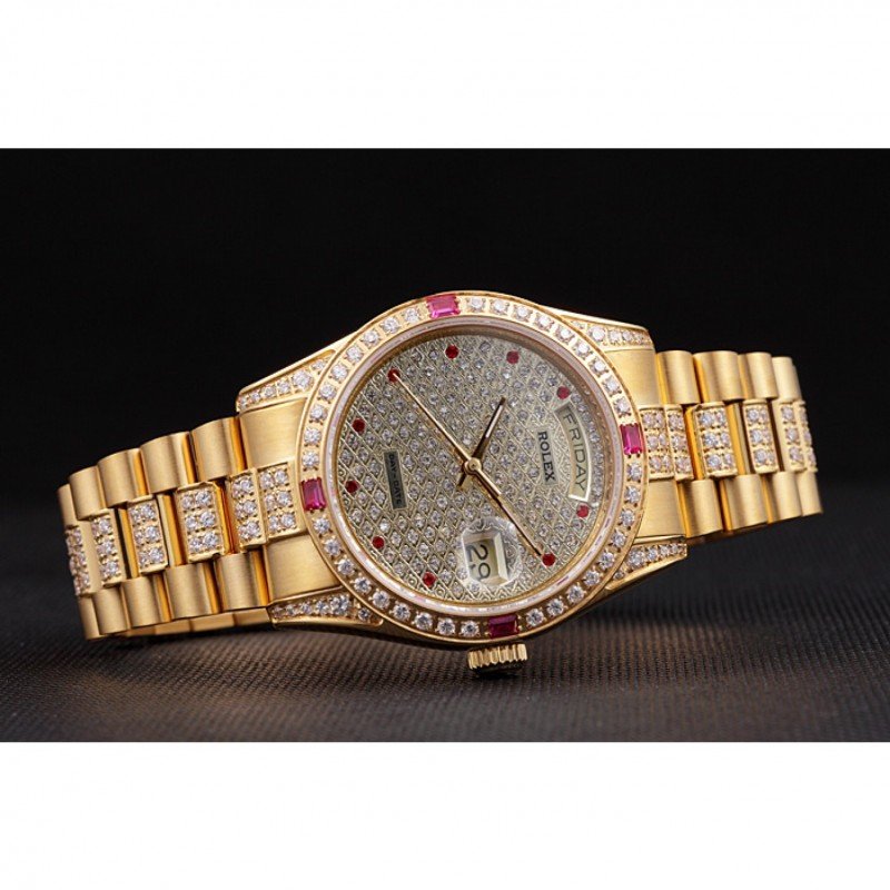 Super Clone Rolex Day-Date Diamond Dial 621614 37 mm – Swiss SuperClone