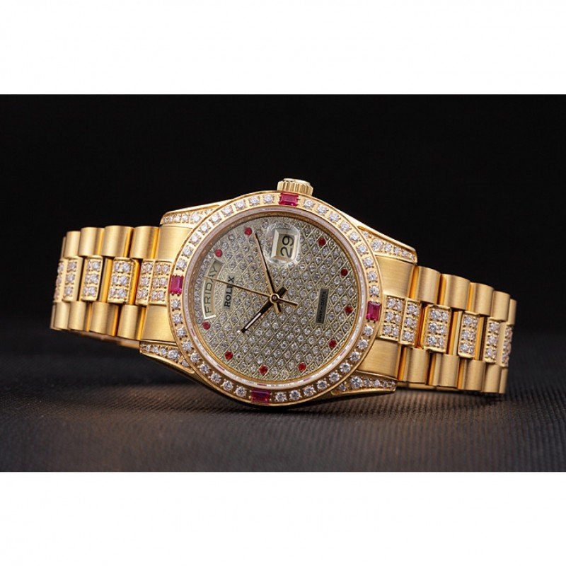 Super Clone Rolex Day-Date Diamond Dial 621614 37 mm – Swiss SuperClone