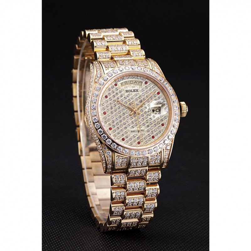 Super Clone Rolex Day-Date Diamond Dial 621615 37 mm – Swiss SuperClone