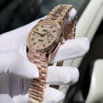 Super Clone Rolex Day-Date Diamond-Paved Dial 128235-0039 36 mm