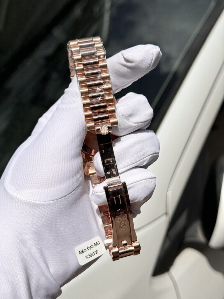 Super Clone Rolex Day-Date Diamond-Paved Dial 128235-0039 36 mm